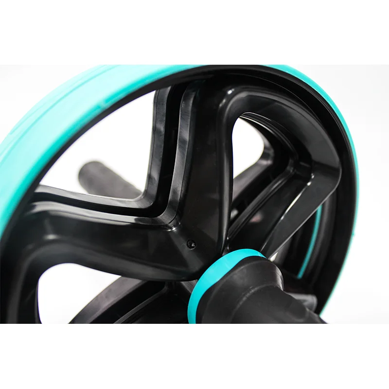 Double Abdominal Set Wheel Roller Exercise Set Abdominal AB Big Fitnessery Double Roller Abdominal Wheel