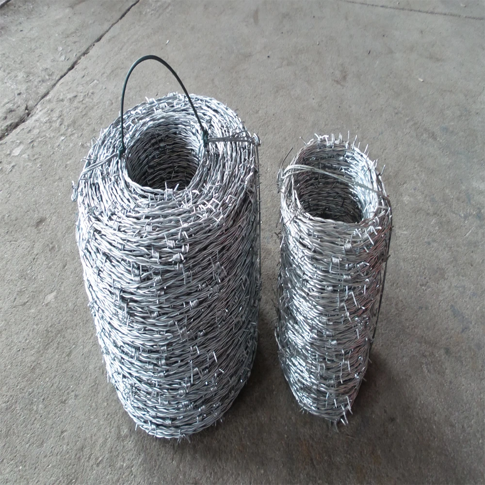 Razor barbed wire/Hot Dipped Galvanized stainless steel  Barbed Wire Price/barbed wire fence design
