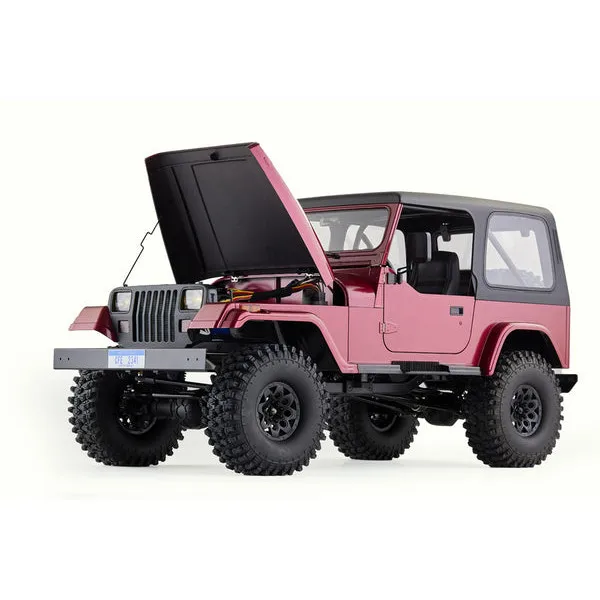 1:10 Mashigan ROChobby FMS Radio Controlled Rock Crawler RTR RS Red 4WD RC Wrangler YJ