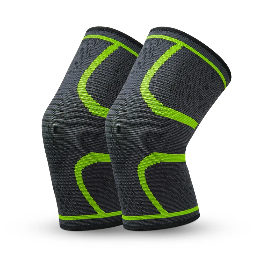 CHENGHONG Gym Stretchy custom printed Non Slip Comfortable fitness sports knee brace Pad