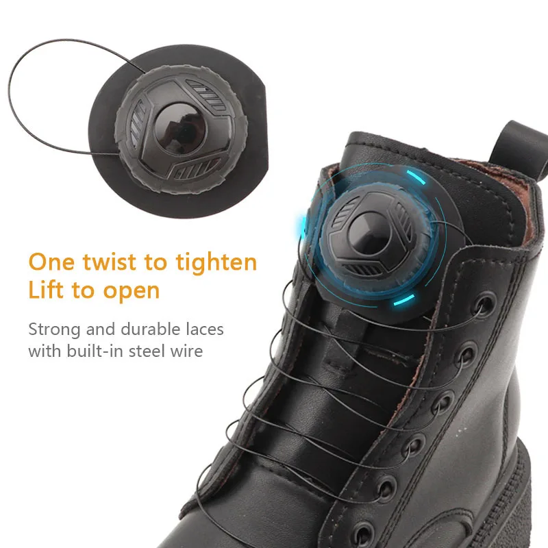 1Pair Boots Automatic Shoelaces Quality Large Swivel Buckle Laces Without ties Adult Kids No Tie Shoe laces Shoe Accessories
