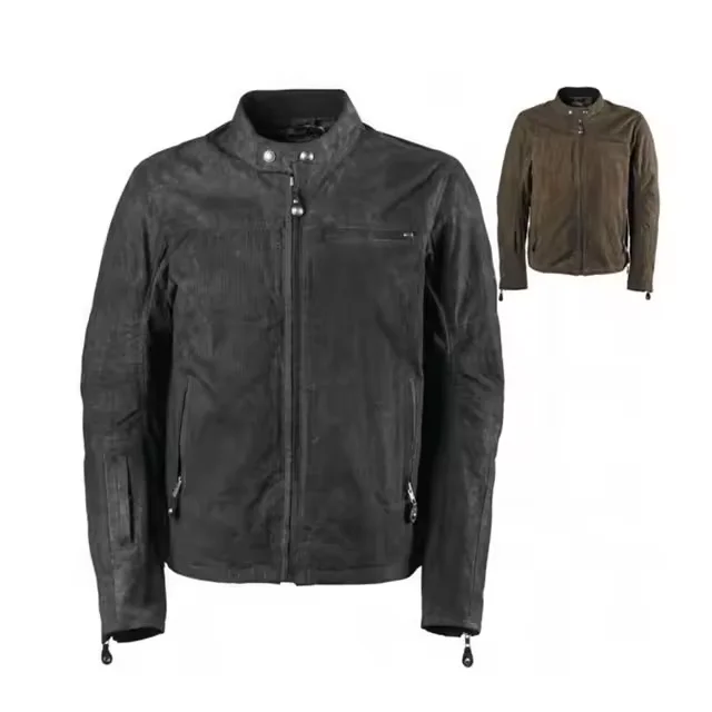 Custom Made Waxed Canvas Hunting Jacket Waterproof Waxed Cotton Jacket for Men