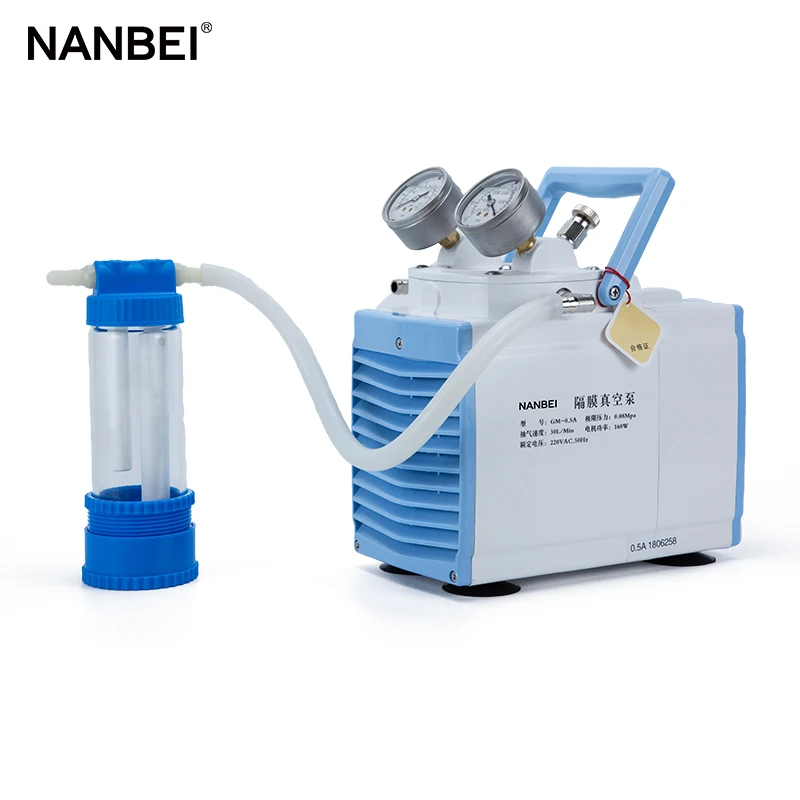 lab micro ac oil free 5v dc oilless mini air diaphragm vacuum pump