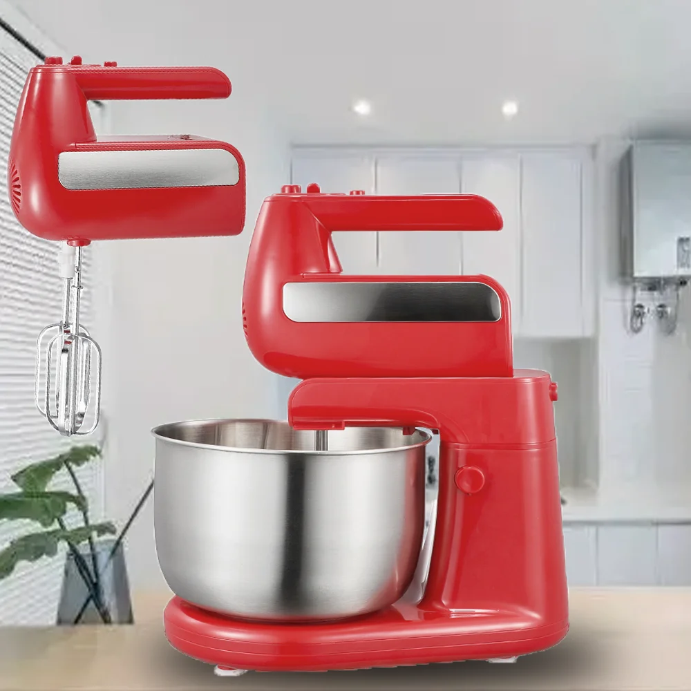 3 IN 1 Baby Food 300w High End Variable Speed Stick cake mixer mini food processor juice mixer Mini Kneading Machine