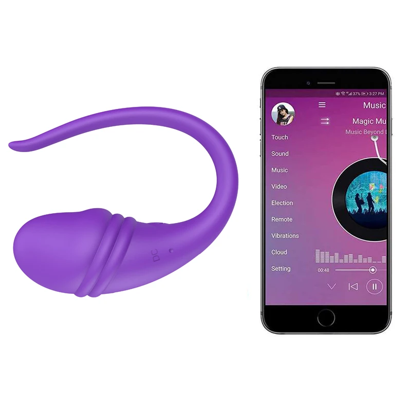 Sex Toy Vibrator With APP Egg Bluetooths Clitoris G-spot Portable Anal Dildo Silicone Panty Toys With Remote Control For Couples