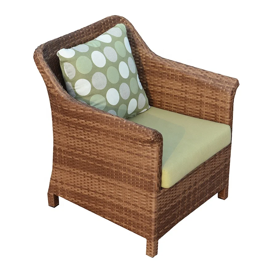 Hot sale balcony furniture 3pcs KD Aluminum outdoor rattan wicker