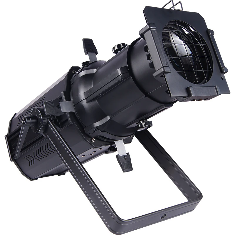 Led leko rgbw 200w profile spotlight warm white led profile light fresnel light for studio TV show
