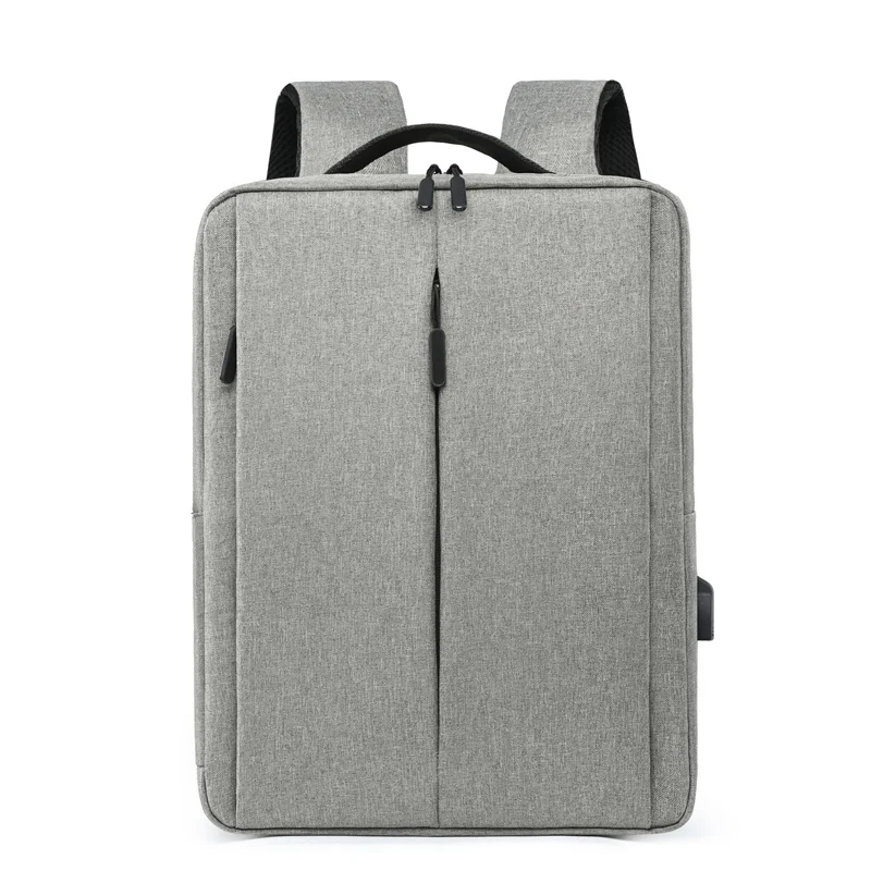 Factory supplied durable customized logo large capacity PU Hiking Laptop backpack