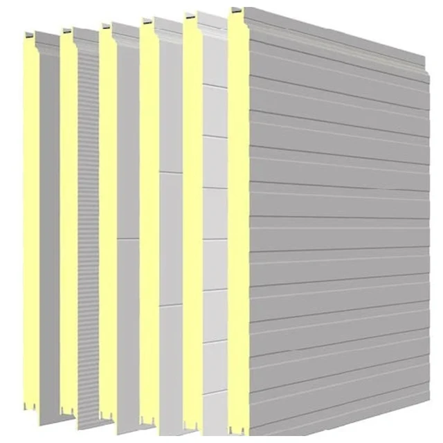 Composite Foam Sandwich Panels Eps 200 Mm pu Styrofoam Sheet Metal Wall Sandwich Panel Wall
