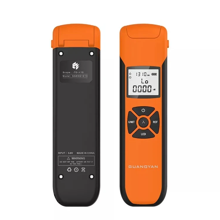 High Precision Optical Fiber Optical Power Meter Detector Mini Red Light All-in-one Fiber Optic Light Collector Red Light Pen