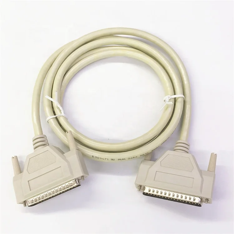 SCSI /DB/HDB 37P Male  2464 28AWG 37-core wire Becky color servo cable assembly 2M