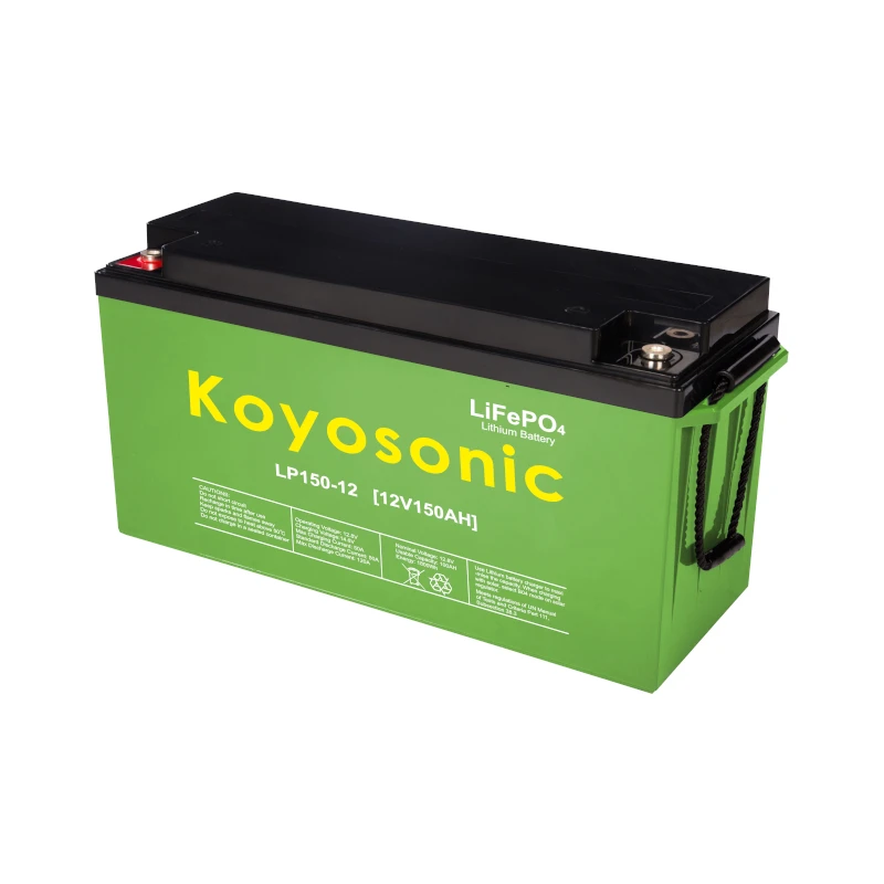 Koyosonic 12v 150ah li ion battery 12v 150ah lithium battery with 5000 cycles with 5-year warranty