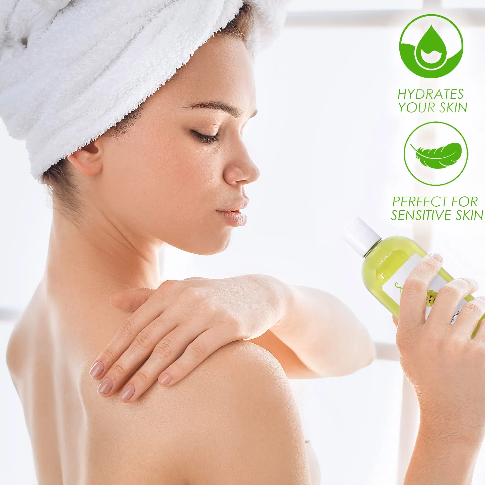 100% Natural Organic Cold Pressed Bulk Carrier Oil Grapeseed Oil For Massage