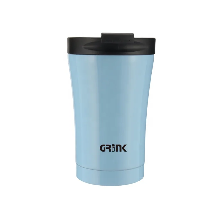 280ml 12 Hours Insulated Sky Blue Luxury with Lid Custom Coffee Mug