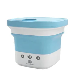 2022 Latest Design Baby Intelligent Washing Machine Super Quiet 220v Mini Portable 110V Small Folding Underwear Washing Machine