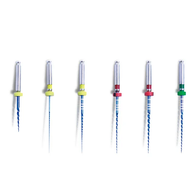 dental root canal treatment Niti heat active rotary engine file Reciprocation anti-fracture wave one design