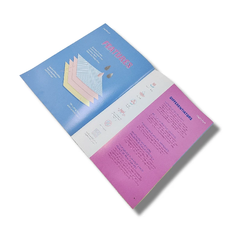 Professional High Quality Custom Passport Booklet Printing Operating Instruction Customized Business Flyer