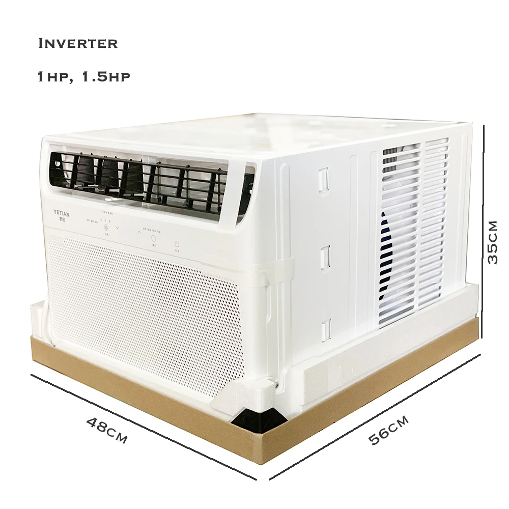 Integrated 1.5HP/12000BTU Inverter YETIAN Fast Cooling Window Air Conditioner Low Maintenance Rate And Easy Installation