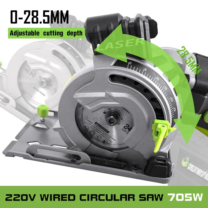 China Machine Guide Rail Silent Cutting Wood Tct Circular Saw Blade for Aluminum