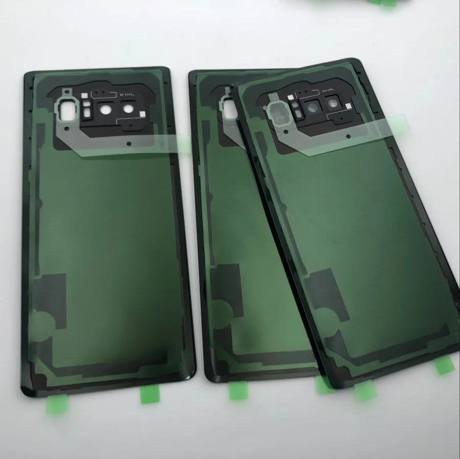 Оригинальная запасная задняя крышка батарейного отсека стекло для Samsung galaxy Note 5 8 9 Note8 запасные части корпуса
