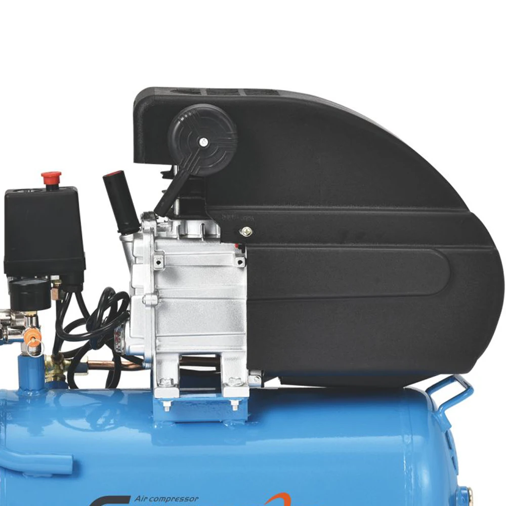 ZBM 1.5kw Electric Direct Drive Portable Air Compressor 24L Piston Type