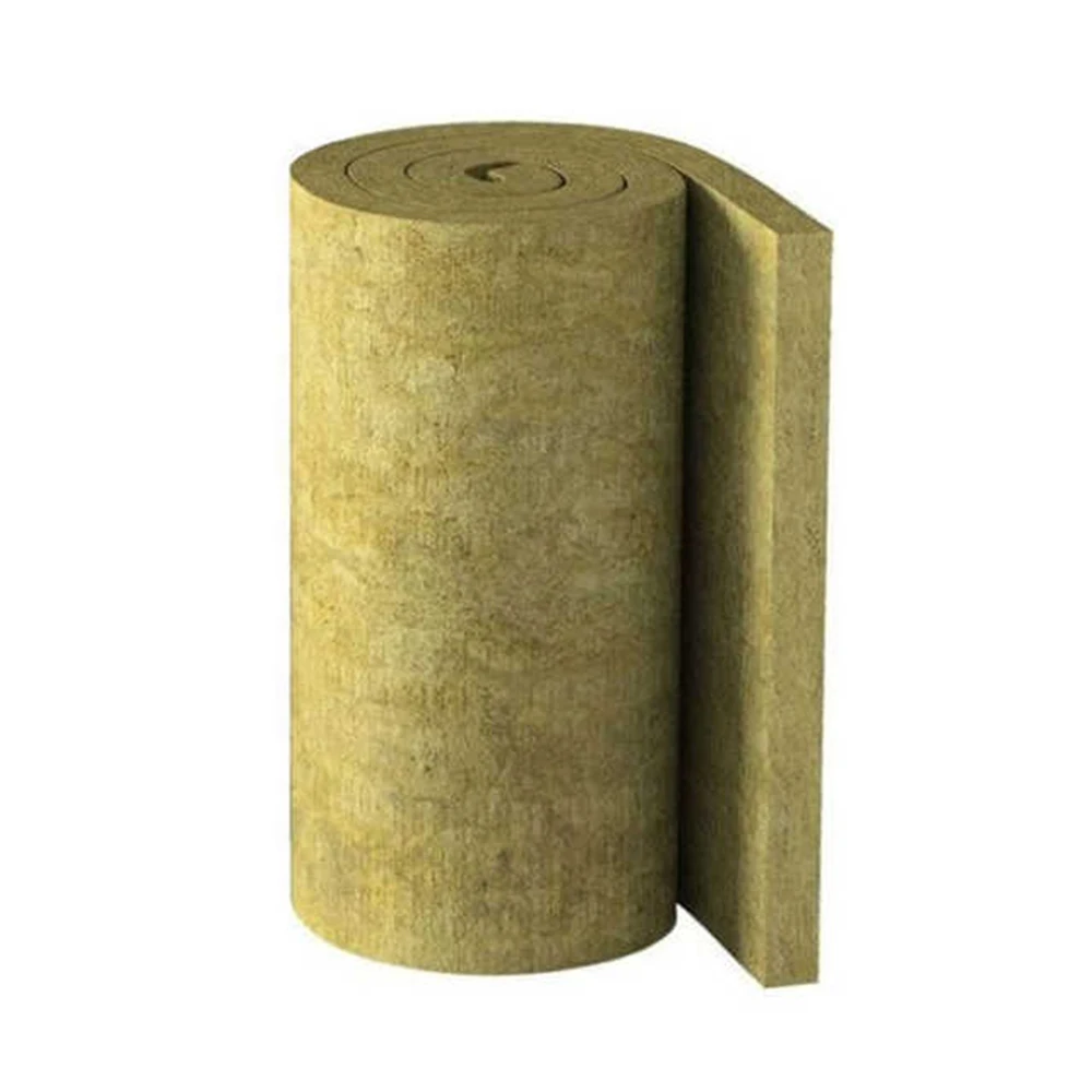 FUNAS Rock Wool With Aluminum Foil normal Thickness Basalt Rock Mineral Wool Roll Blanket