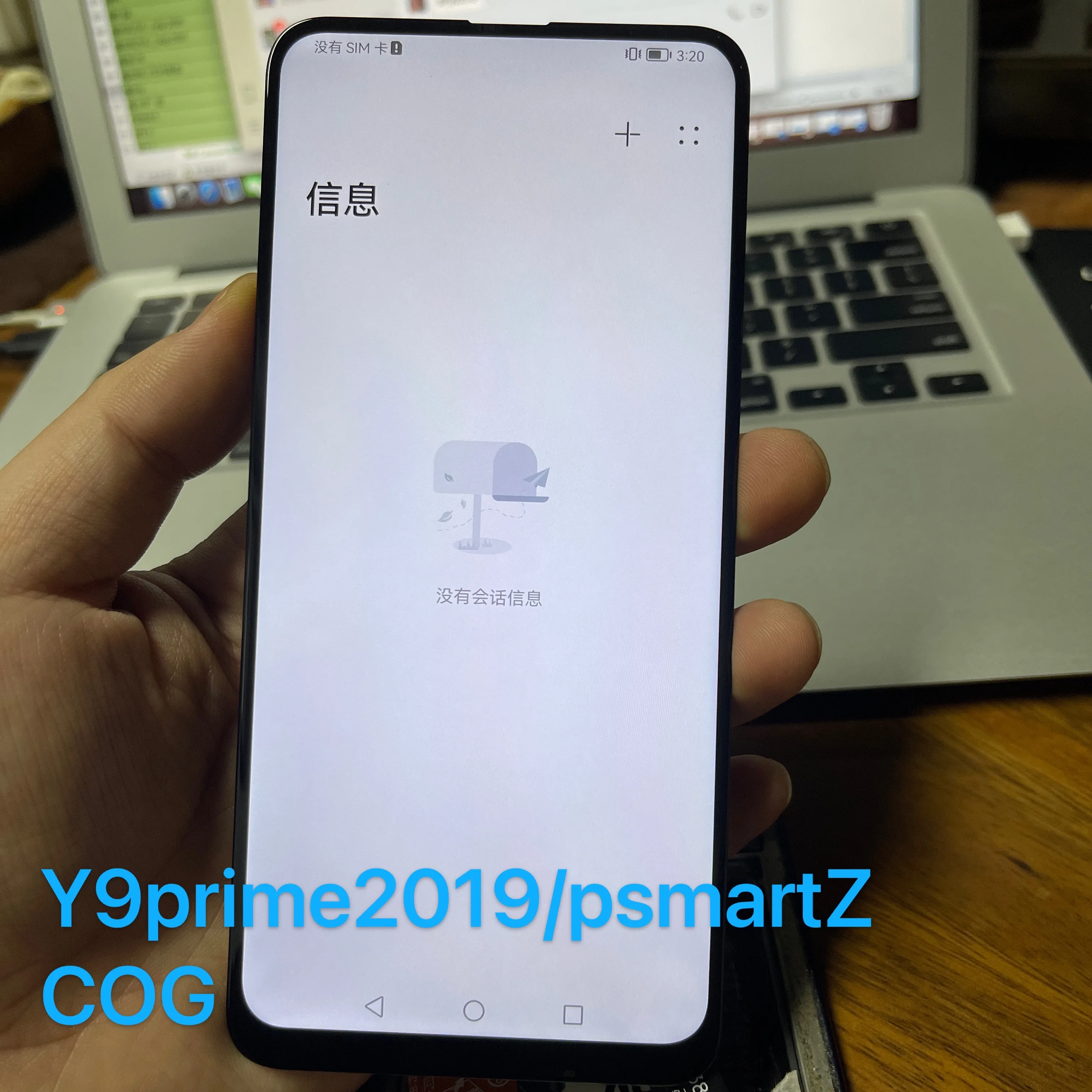 Mobile phone lcd original for huawei y9 2019 8X Y9S Y9Prime2019 PsmartZ Honor 10 lite display lcd replacement screen