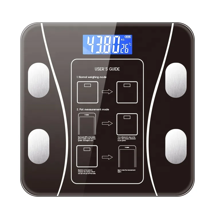 TS-FL549 Digital Weighing Scale High Accuracy Body Fat Bathroom Weighing Machine BMI Monitor Body Fat Muscle Bone Measurement