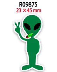 Green Alien Resin Planar Custom designs for DIY Material