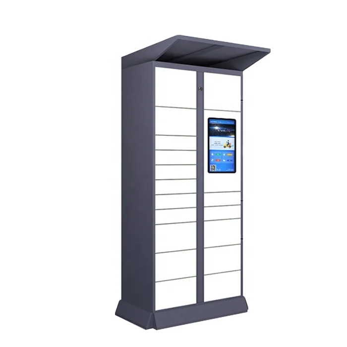 Smart Parcel Locker for Office Building Contactless Secure Parcel Delivery Locker With Remote Management System