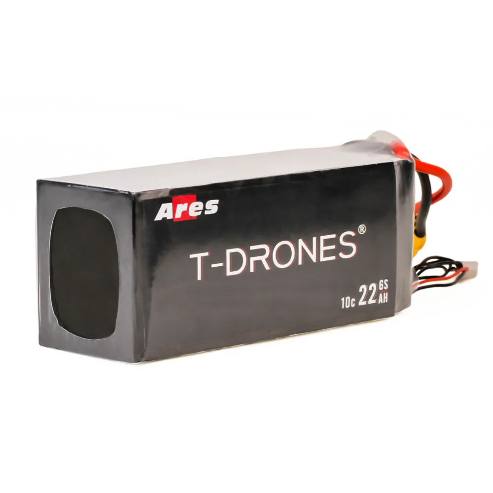T-DRONES Ares 6S 22Ah 22.2V Semi Solid State Lithium Polymer 6s uav drone airplane rc battery