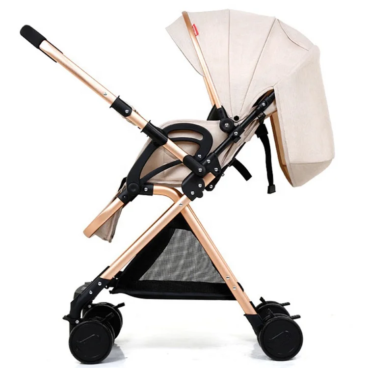 Multifunction Pushchair High Portable Lightweight Travel Pram belecoo two-way implementation Baby Stroller