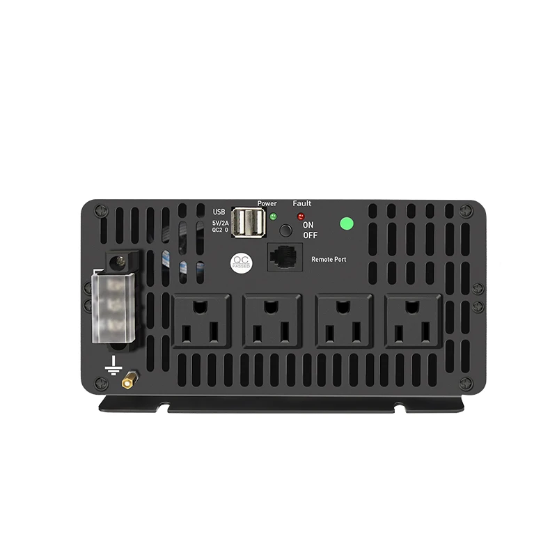 2022 New Design 3000W Pure Sine Wave Power Inverter 12V 24V 110V 220V DC To AC Off Grid Solar Converter With Big LCD Display