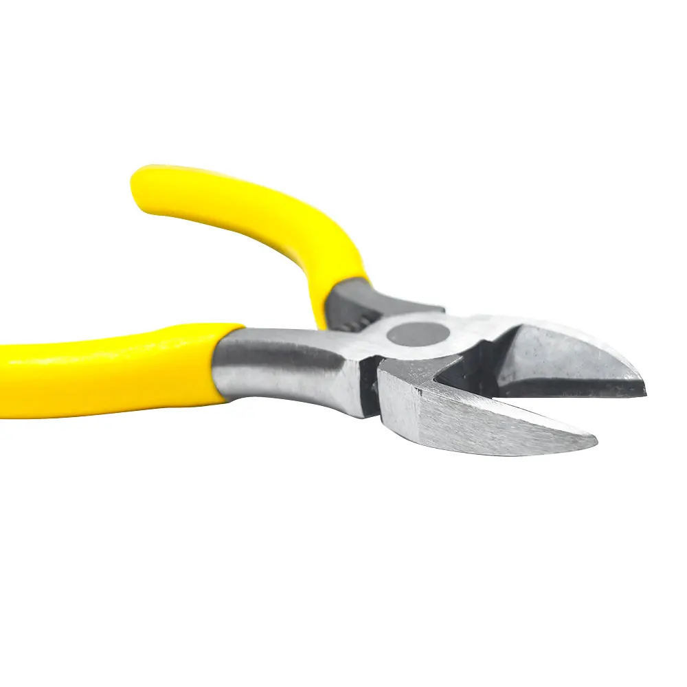 High Carbon Cable Cutters Mini Stainless Steel Rubber Needle Nose DIY Jewelry Making Pliers for Jewelry