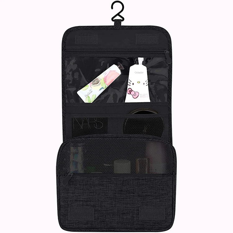 High Quality Men Womens Wash Kit Storage Cosmetic Bag Hanging Toiletry Bags for Travel