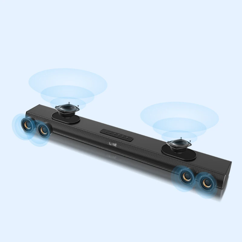 3D Surround Wireless Desktop Soundbar Speaker Home theater Sound bar BT 5.2 Bluetooths Speaker