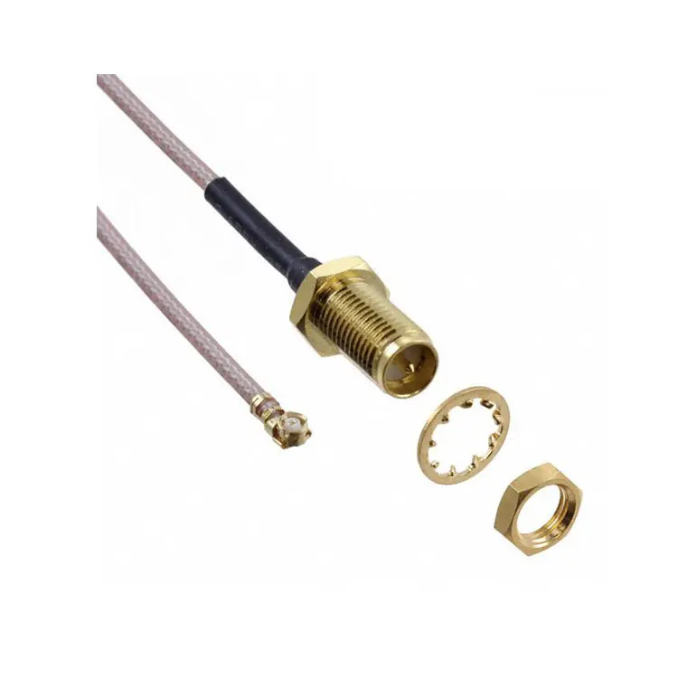 Factory Price 120CM SMA To U.Fl Adapter RF Coaxial RG178 1.13 Cable