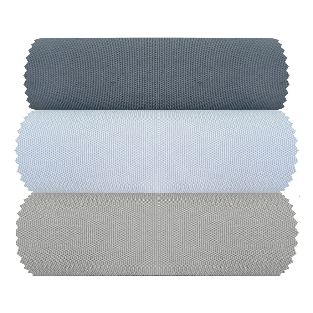 Polyester UV Proof Waterproof Wifi Google Tuya Remote Control Rechargeable Battery Driver Motorized Roller Blinds for window