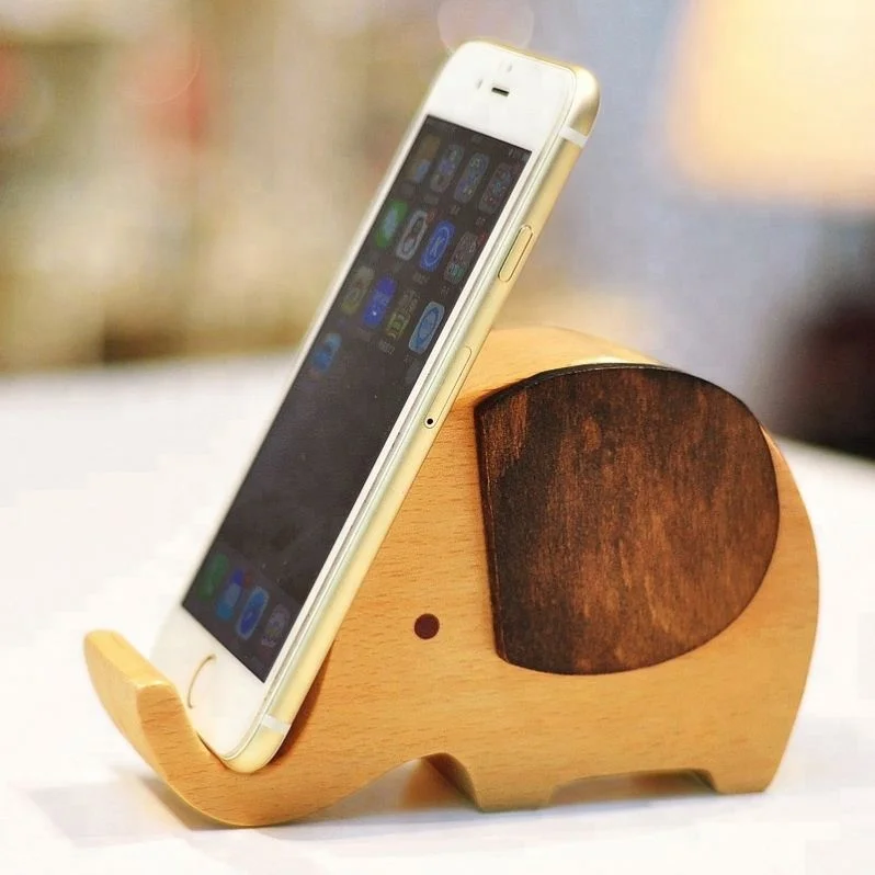 Wooden elephant music box for birthday gift for children at Christmas