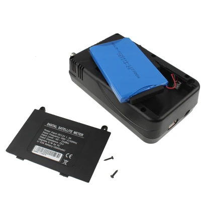 3 5 дюймовый ЖК-экран Портативный satlink ws-6906 Цифровой спутниковый finder метр Часы Бесплатная