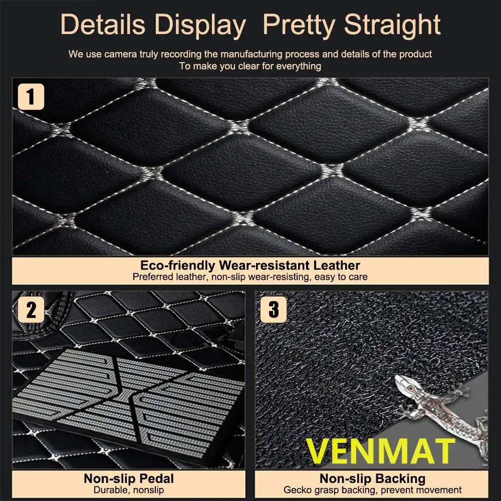 Car Floor Mat Floor Protection for Hyundai Tucson 2006~2014 2015~2018 2019~2020 2021~2022 2022 Single Layer