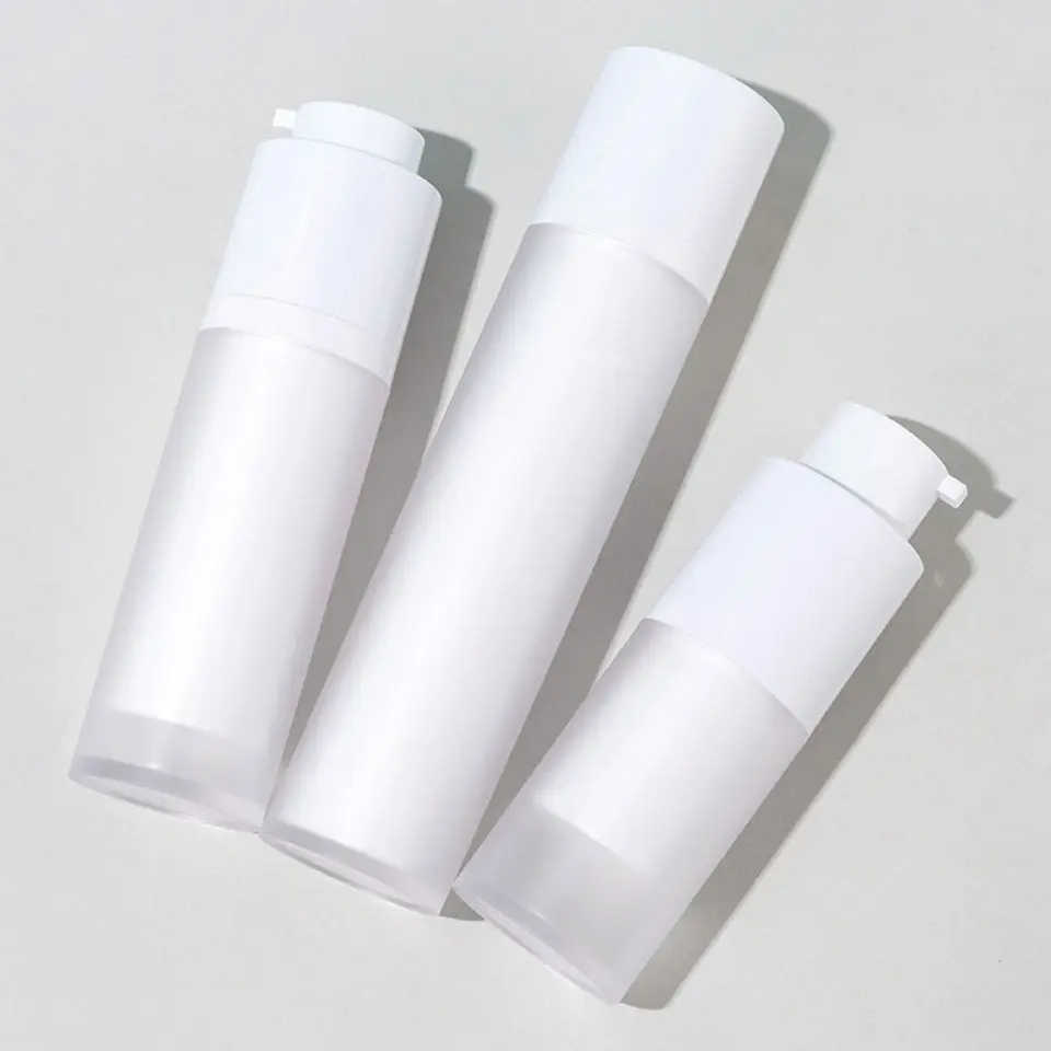 Hot Sell Manufacturers Supply  15ml 30ml Plastic Airless Pump Bottle Serum Luxury Lotion Pump Dispenser Airless Lotion Bottle