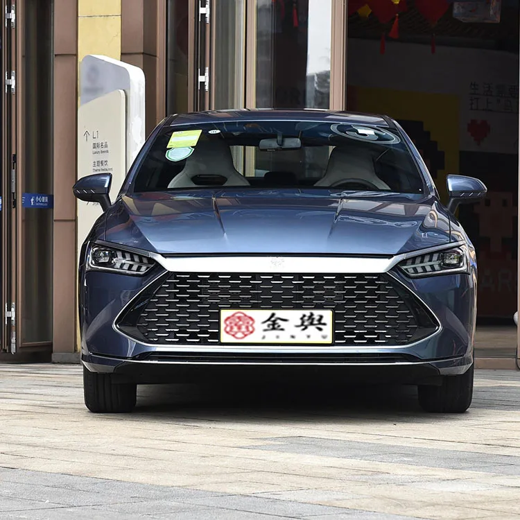 0km Used Car Byd Qin Plus Dm-i 2024 Sedan Stock Khorgos 4x4 Cheap Price 1.5L Phev Plug In Electric Vehicles Hybrid Gasoline Cars