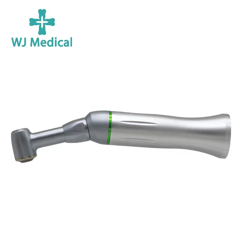 dental handpiece contra angle  ceramic bearing push button turbine air motor contra angle reduction dental handpiece