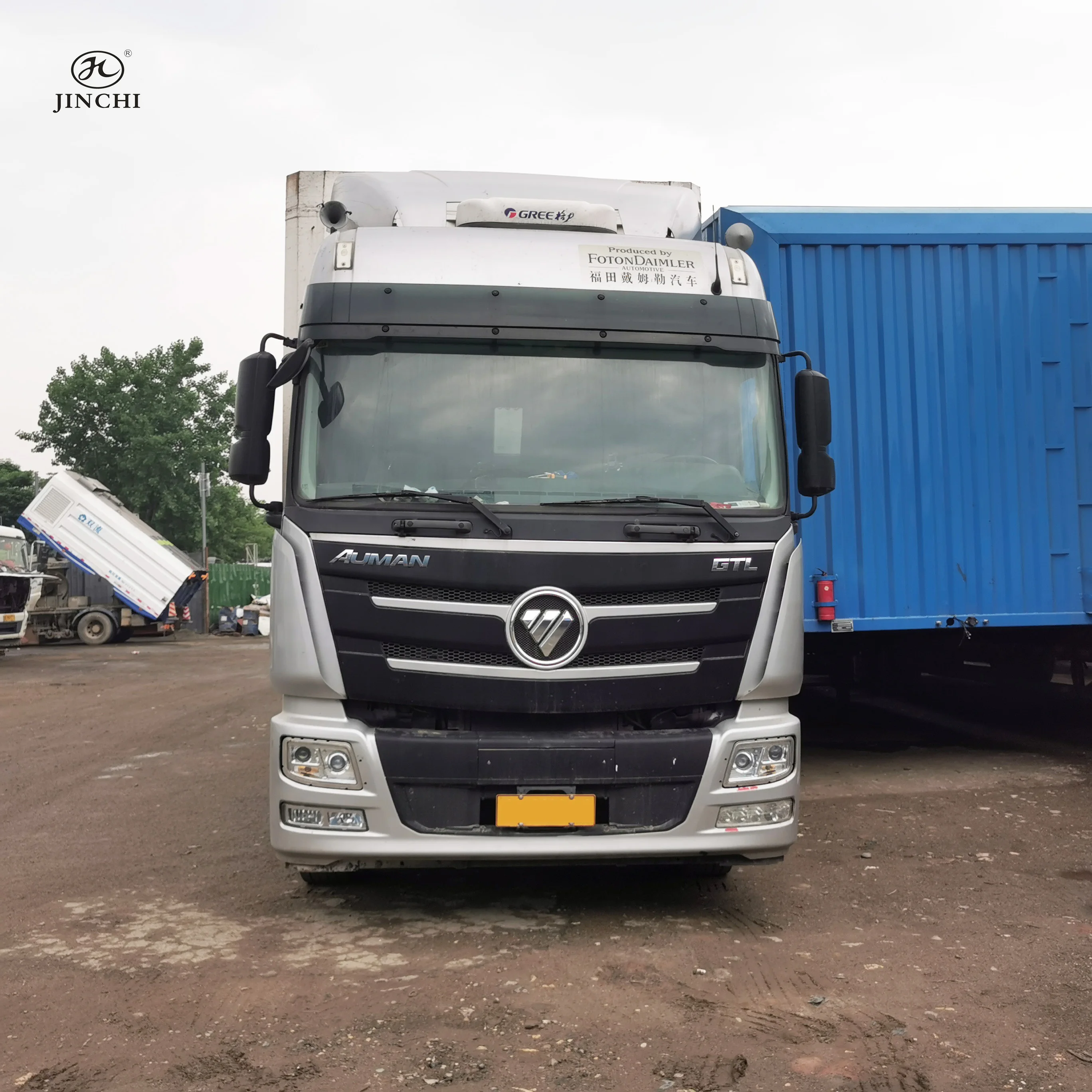 Cheap price Second-hand Foton Auman tractor truck used cargo trucks road tractor head 2012-2024 for Auman GTL/ETX/Galaxy/EST