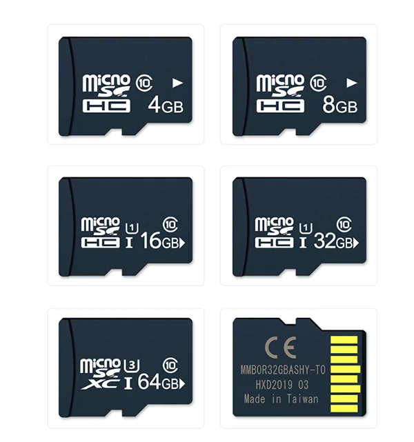  Высококачественная карта памяти C10 sd класса 10 128 ГБ 32 64 256 16 SD/TF флэш-карта 8 512 microSD для