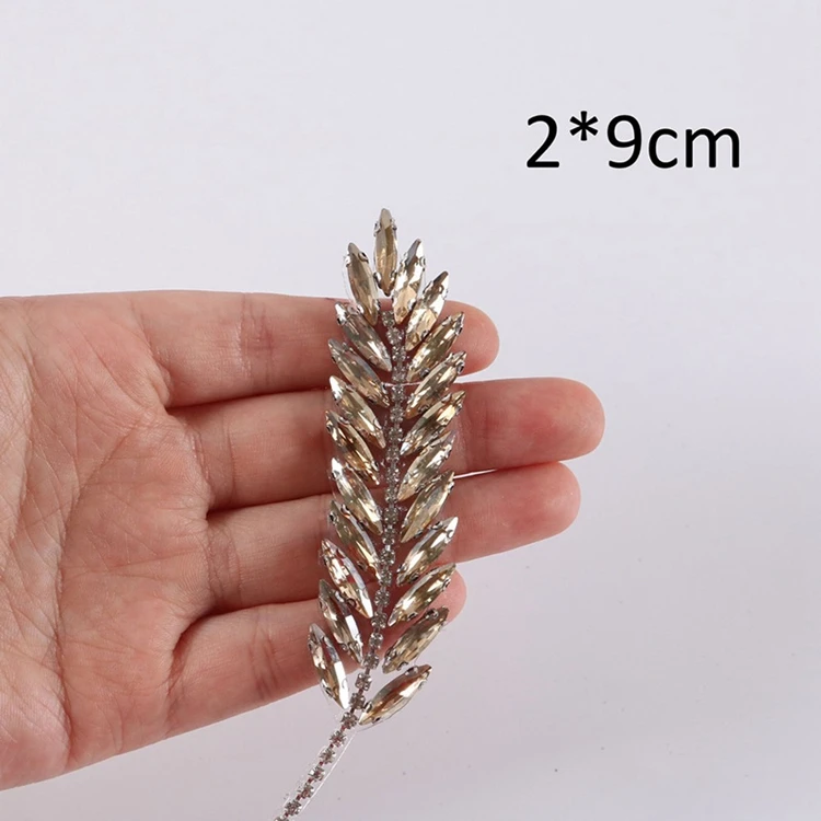 Wholesale hot selling Rhinestones Flower Brooch Pin Set,for DIY Wedding Decoration