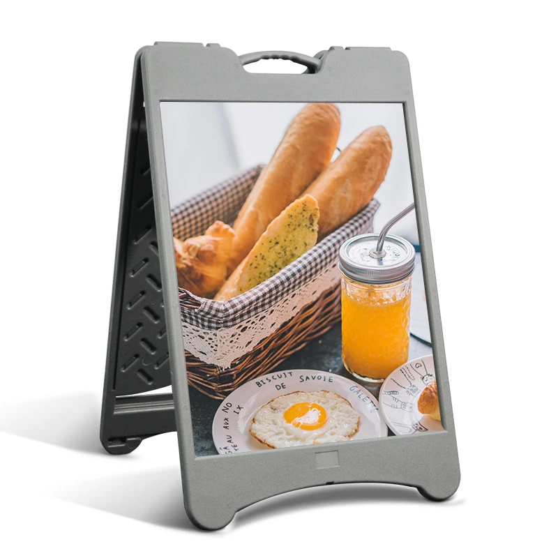  Free Standing Advertising Poster Board Stands Plastic Display