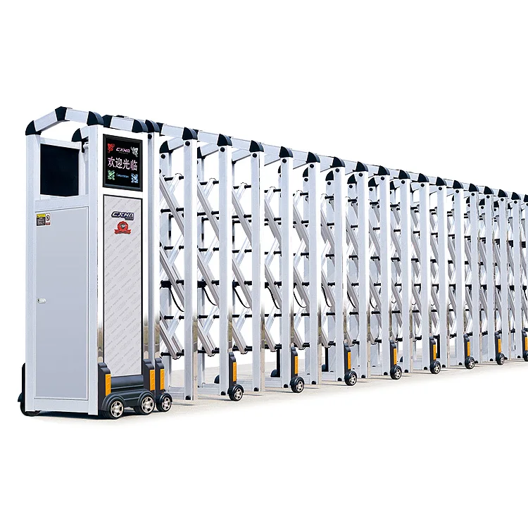 Industrial Aluminum Alloyed Electric Telescopic Door