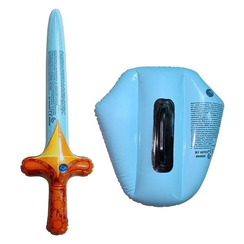 PVC inflatable sword shield size grid sword inflatable knife weapon inflatable toy program activity props